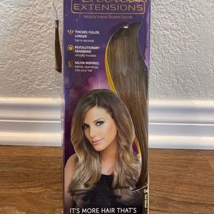 Daisy Fuentes Hair extensions dark blonde